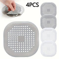 4-Pack Anti-Clogging Drain Strainers, Bathtub Shower Floor Drain Covers, Suitable for Kitchen, Bathroom Sink, Floor Drains, And More, Preventing Pipe Blockage, Essential Home Good, No Power Required, Perfect Gift for Christmas, Halloween